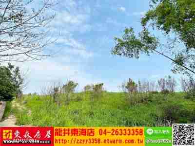 售台中龍井★龍新路旁土地旱地2,808萬